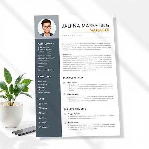CV voorbeeld van een marketing manager